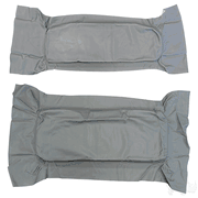 RHOX SS Cover Set, Gray, Club Car Tempo, Precedent 04+