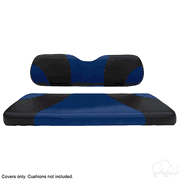 RHOX SS Cover Set, Sport Black/Blue, E-Z-Go TXT 96+