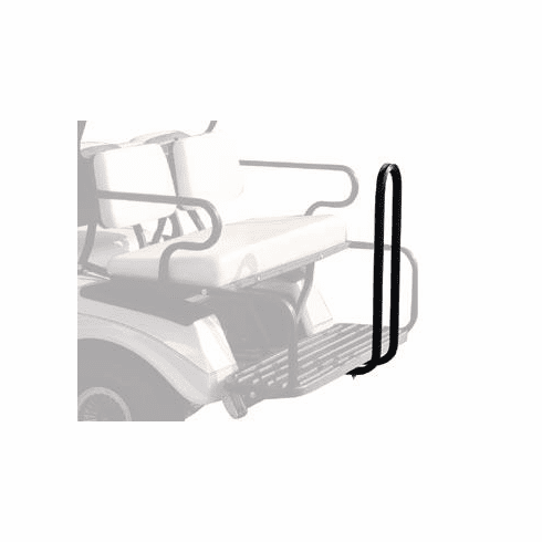 SAFETY HANDLE BLACK ALUMINUM FOR REAR SEAT KIT