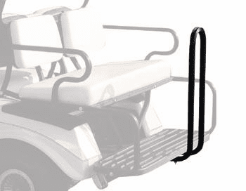 SAFETY HANDLE BLACK ALUMINUM FOR REAR SEAT KIT