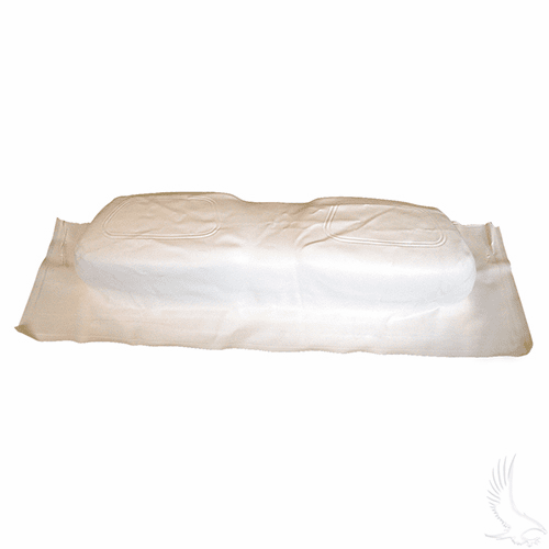 Seat Back Cover, White, Club Car New Style 00+