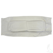 Seat Back Cover, White, Club Car Trans/Utility
