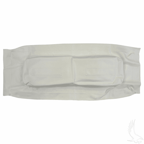 Seat Back Cover, White, Club Car Trans/Utility