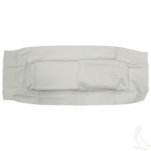 Seat Back Cover, White, E-Z-Go Commercial