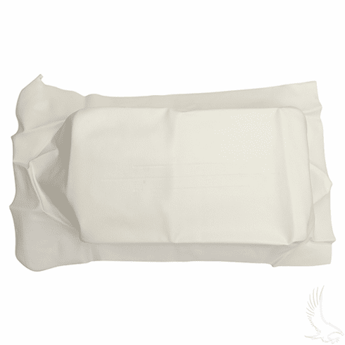 Seat Back Cover, White, E-Z-Go Marathon