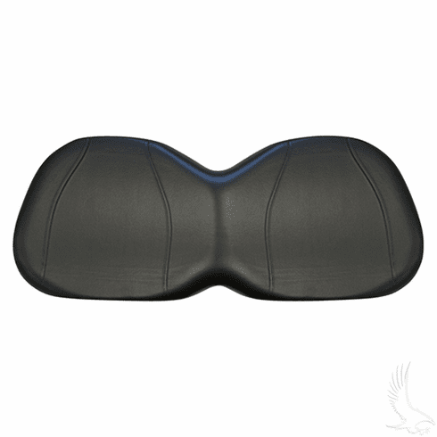 Seat Back Cushion, Black Club Car Tempo, Onward, Precedent 04+
