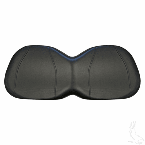 Seat Back Cushion, Black Club Car Tempo, Onward, Precedent 04+