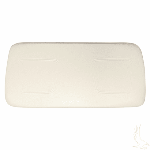 Seat Bottom Assembly, White, Club Car New Style 00+