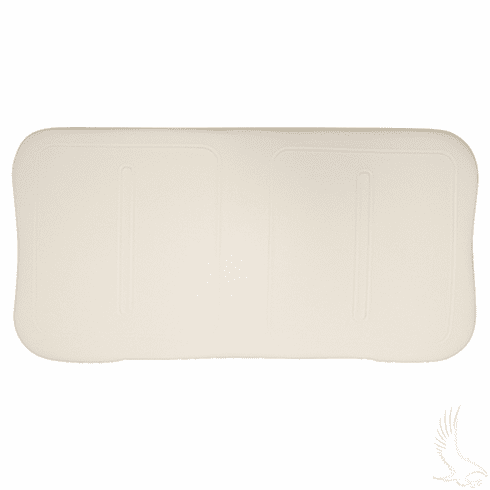 Seat Bottom Assembly, White, E-Z-Go TXT/Medalist 94+