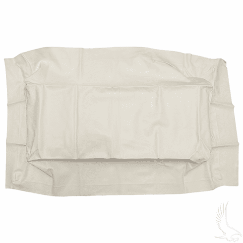 Seat Bottom Cover, White, E-Z-Go Marathon