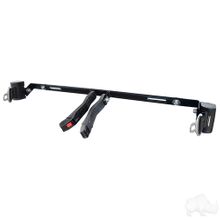 Seat Belt Kit includes: (2) 42" Fully Extended Seat Belts, Bracket and Hardware