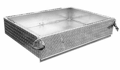 Standard Aluminum Cargo Boxes for EZGO RXV