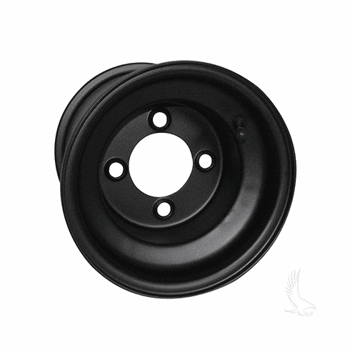Steel, Black, 8x7 Standard