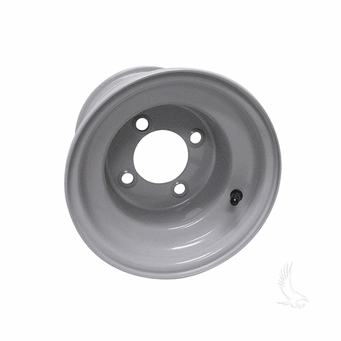 Steel, Club Car Gray, 8x7 Standard
