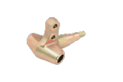 STEERING KNUCKLES PASS SIDE G&E G22,G29 (OEM #JU0-F3521-01-00)