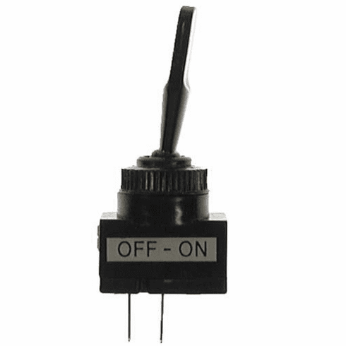 Toggle Switch, With Two Male Spade Terminals