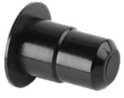UPPER KING PIN BUSHING & CAP - BLACK RUBBER - YAMAHA G2+ - OEM# 90338-17225-00