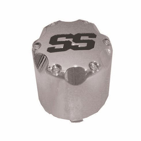 Wheel Cap - SS Style Chrome - Snap In
