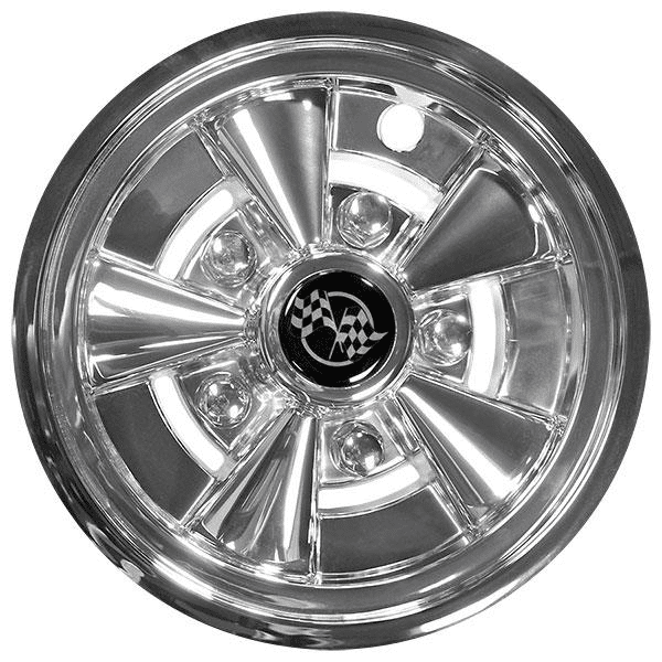 10" Rally Classic Chrome Wheel Cover (Universal Fit)