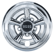 8"  Chrome " SS"  Wheel Cover