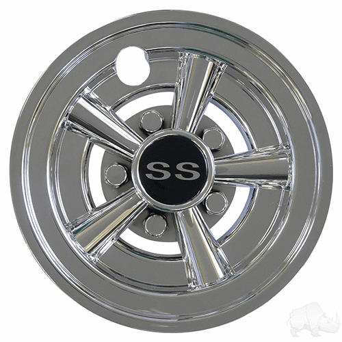 Wheel Cover, 8" SS Chrome