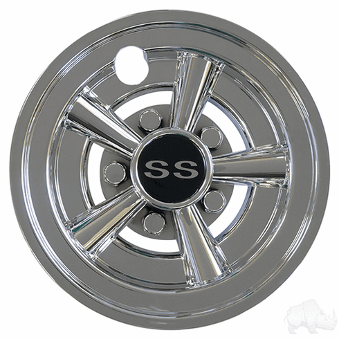 Wheel Cover, 8" SS Chrome