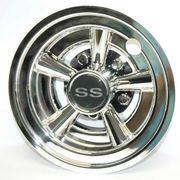Wheel Cover - SS Chrome Mags