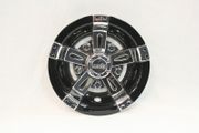 Wheel Cover - Vegas Black and Chrome