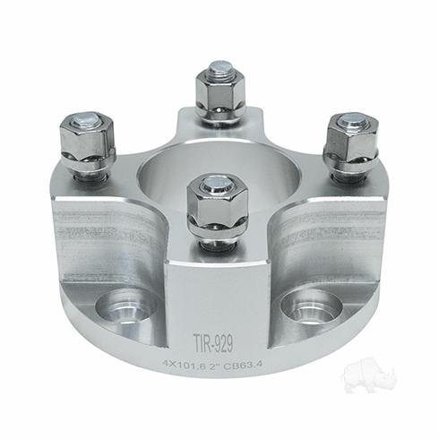 Wheel Spacer Hub, 2" w/ Stainless Steel Bolts