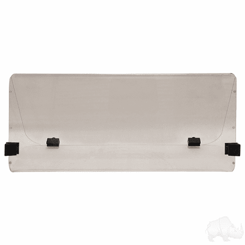 Windshield, Impact Modified Clear 2 Piece, Club Car DS Old Style 84-99
