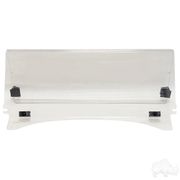 Windshield, Impact Modified Clear 2 Piece, Club Car Tempo, Onward, Precedent