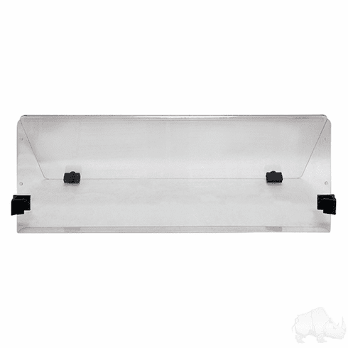 Windshield, Impact Modified Clear 2 Piece, E-Z-Go Marathon 86-94