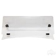 Windshield, Impact Modified Clear 2 Piece, E-Z-Go TXT 95-13, Medalist