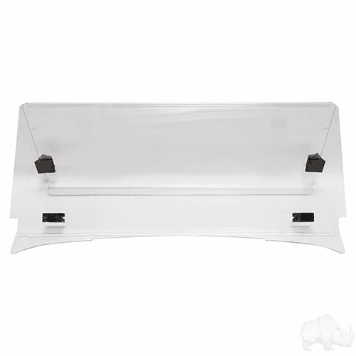 Windshield, Impact Modified Clear 2 Piece, E-Z-Go TXT 95-13, Medalist