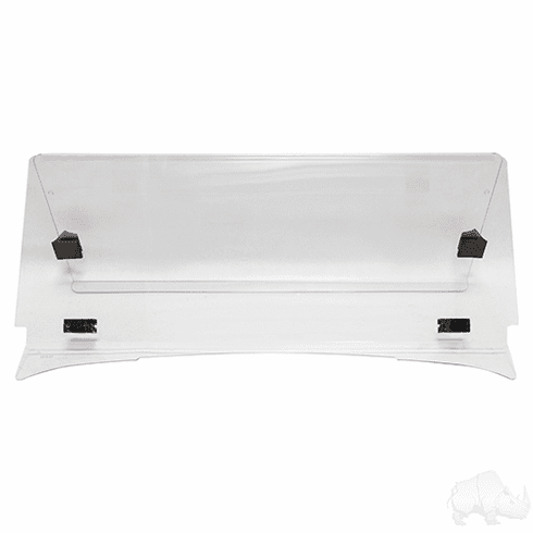 Windshield, Impact Modified Clear 2 Piece, E-Z-Go TXT 95-13, Medalist
