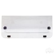 Windshield, Impact Modified Clear 2 Piece, Yamaha G14-G21