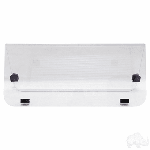 Windshield, Impact Modified Clear 2 Piece, Yamaha G14-G21