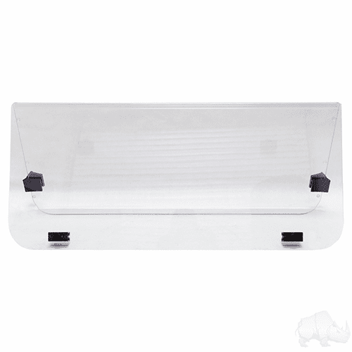 Windshield, Impact Modified Clear 2 Piece, Yamaha G14-G21