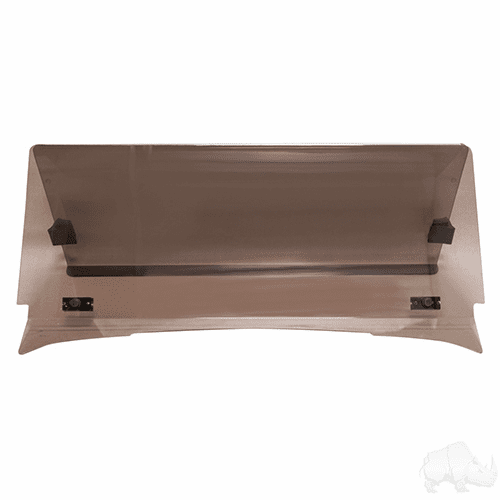 Windshield, Impact Modified Tinted 2 Piece, E-Z-Go TXT 95-13, Medalist
