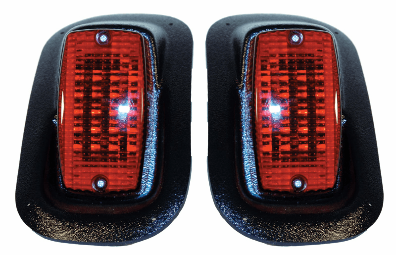 Yamaha Drive LED Taillights - Black