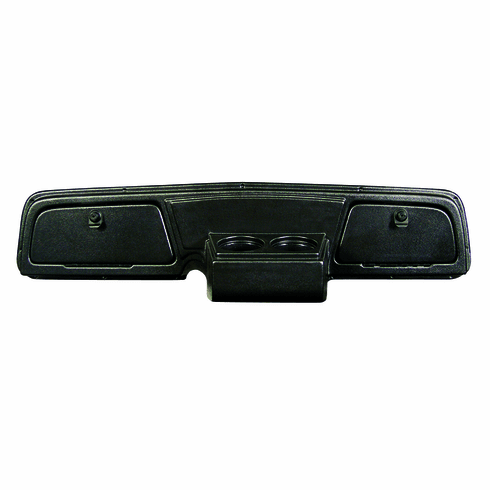 Yamaha G2,9 Dash ABS W/Cup Holes Black
