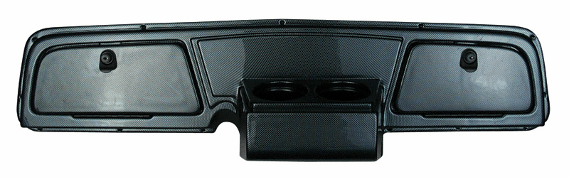 Yamaha G2,9 Dash with Cup Holders, 2 Doors Carbon Fiber