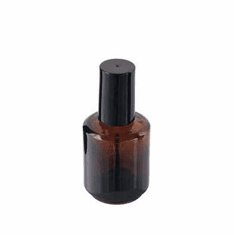 Amber Polish Bottle - 0.5 oz.<BR>