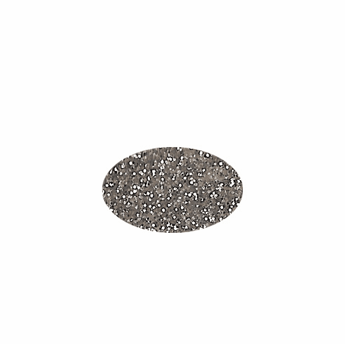 Chrome Silver Glitter Acrylic