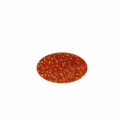 Golden Orange Glitter Acrylic