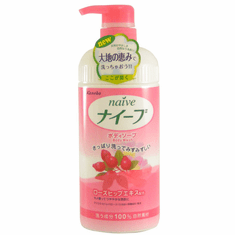Naive Rose Hip Body Wash