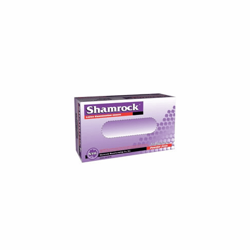 Shamrock Powder-Free Latex Gloves