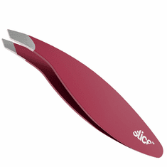Slice Red Slanted Tweezers