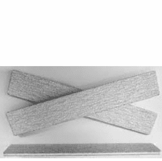 Square Zebra Files - 80/80 Grit