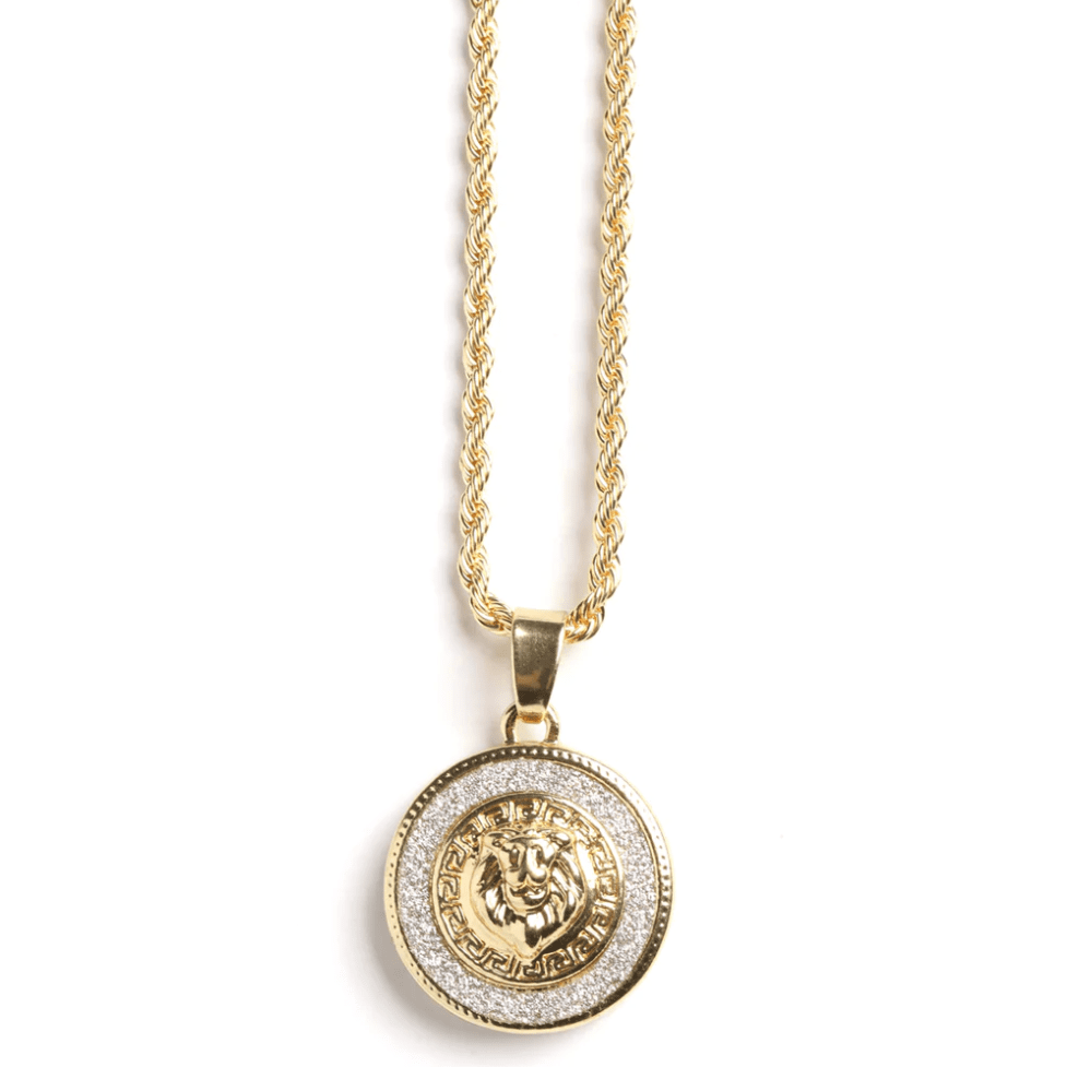 Lion Head Pendant Chain